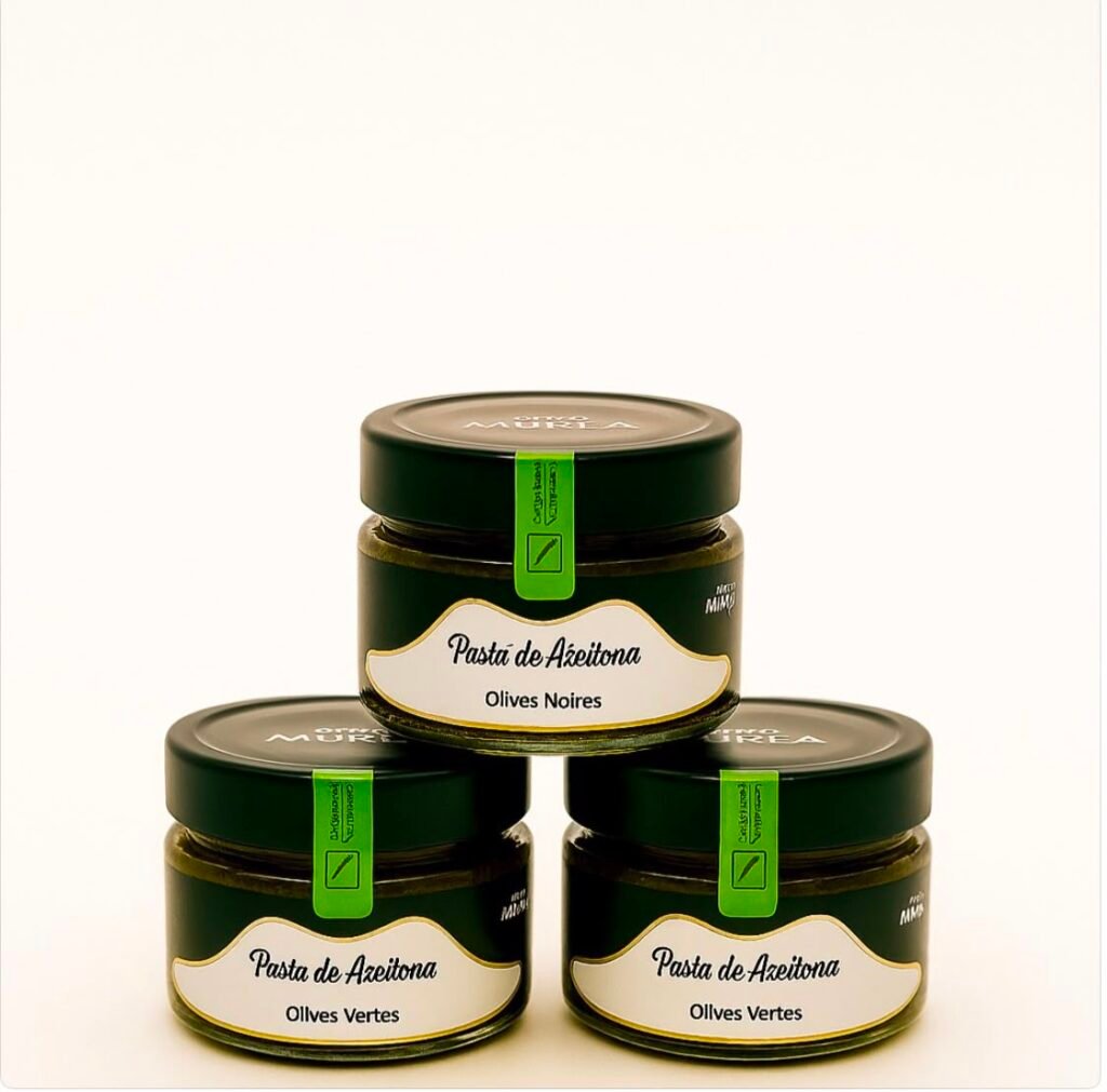 Tapenade de azeitona verde e preta